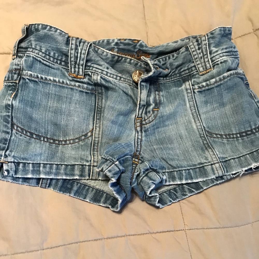 American Eagle Jean Shorts Size 0